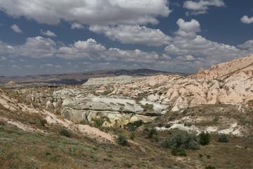 Rose Valley in Cavusin Village, Cappadocia, Nevsehir, Turkey