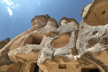 Rock Formations in Pasabag Monks Valley, Cappadocia, Nevsehir, Turkey