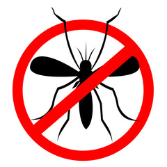 anti  mosquito symbol vector