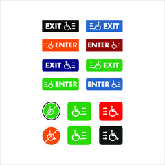 set of web icons