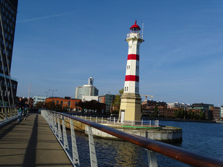 Fototapeta na wymiar Malmö Alter Leuchtturm Inre fyr