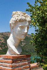 Albania rzeźba popiersie Butrint bogini