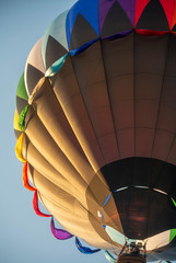 Fototapeta premium Black Balloon Colored by the Morning Sun
