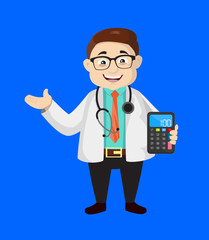 Dermatologist Doctor - Presenting a Calculator