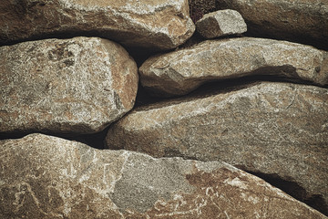 Rock Retaining wall in Bellevue Washington 