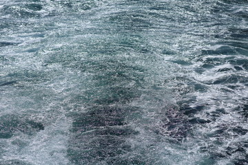 Meer Ozean Meerwasser mit verschiedenen Wasserfarben
