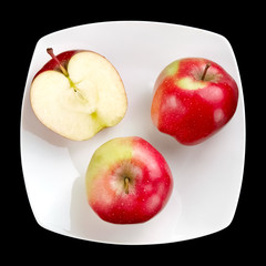 Apple 200 Calories, top view