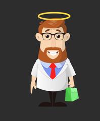 ABC - Standing and Smiling