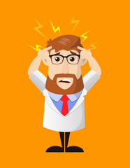 Doctor - with Worried Face