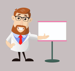 Doctor - Showing on White Board