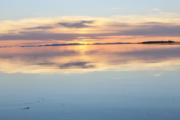 Great Salt Lake sunrise