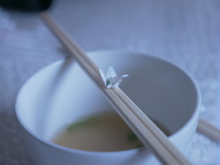 Paper Crane Chopsticks