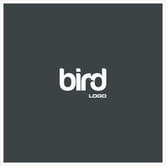 Obraz premium bird logo