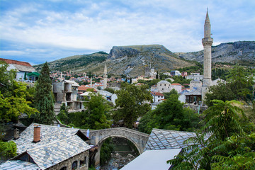 stare miasto Mostar, Bośnia i Hercegowina