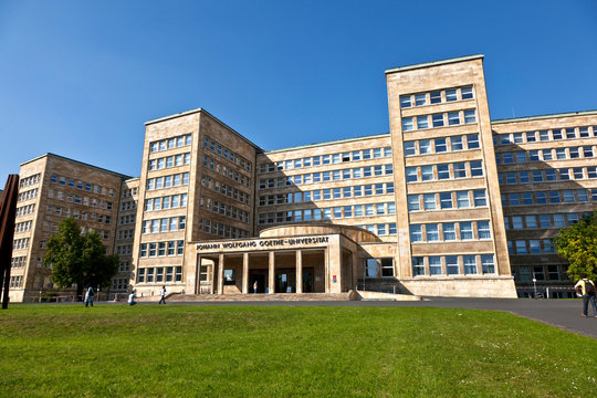 famous IG farben house, former used as headquarter of the US Army, nowadays a University