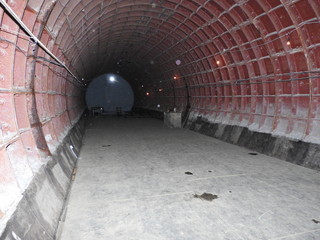 Underground Soviet bunker in its original form, Moscow, Russia