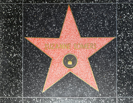 Suzanne Somers Star On Hollywood Walk Of Fame