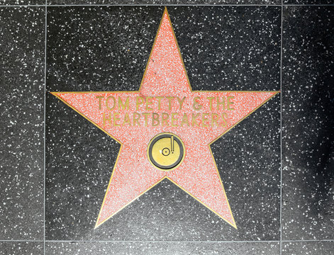 Tom Petty & The Heartbreakers Star On Hollywood Walk Of Fame