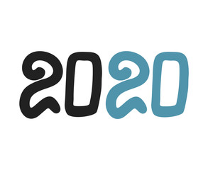 New year 2020 symbol