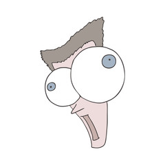 funny ugly face draw