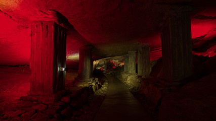 Prometheus cave, Georgia, mountains, silence, tranquility, peace, harmony, Wonderful place