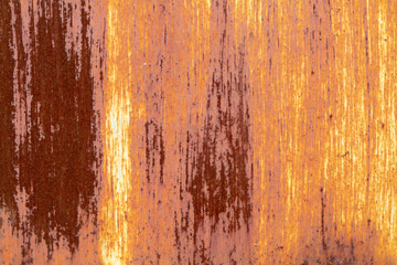 rusty metal sheet - surface texture