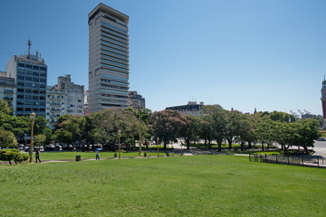 Obraz premium San Martín Square, Retiro, Buenos Aires, Argentina