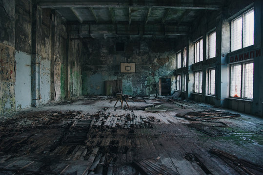 Restricted Chernobyl Exclusion Zone in Ukraine