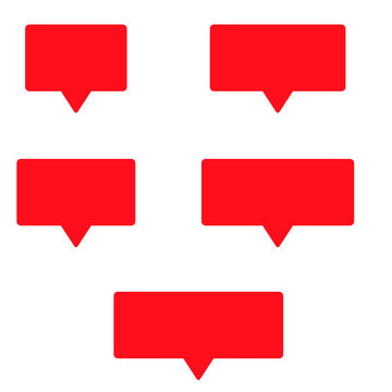  Chat symbol  vector. chat icon set