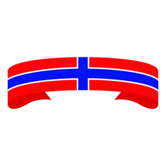 Norway flag. Simple vector Norway  flag