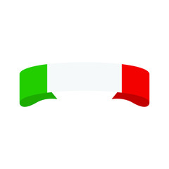 Italy flag. Simple vector Italy flag
