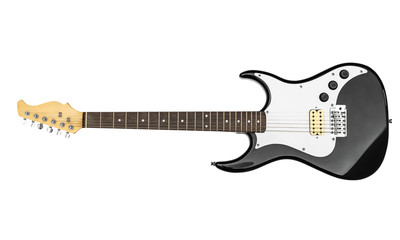 Electric guitar on a white background. - 298357307