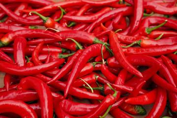 red hot chili peppers as background