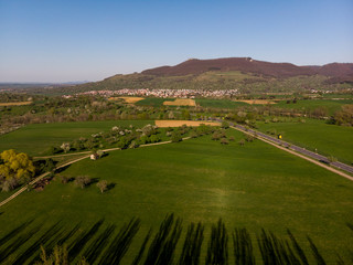 Obraz premium Felder - Wald - Wiesen - Luftaufnahmen
