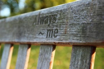 Banco Always Me un dia de verano perspectiva