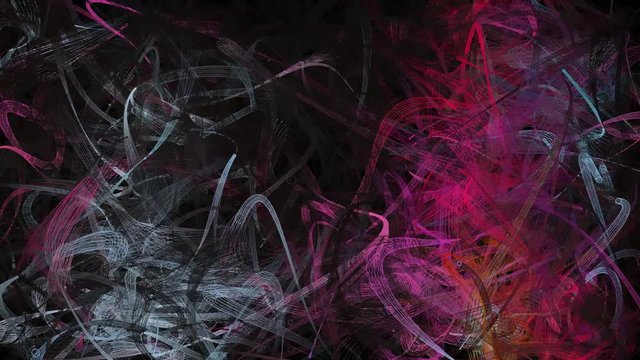 Abstract colorful cosmic nebula in deep dark space with stars, universe, astronomy object over dark space