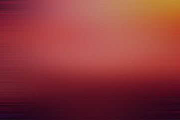 Abstract background, black parallel horizontal lines on a blurred orange and red background.