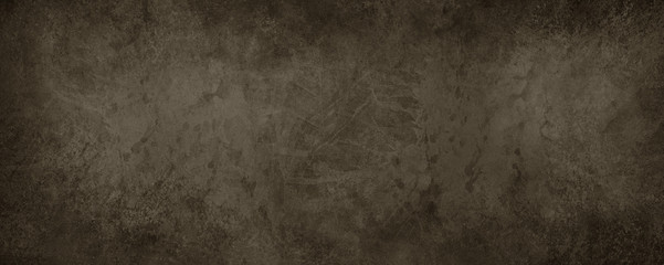 old brown paper background with marbled vintage texture in dark coffee color, antique brown abstract background for website banner - 298363303