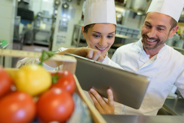 two famous chefs discuss their video blog