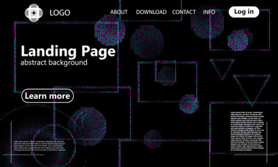 Geometric background. Vector illustration.