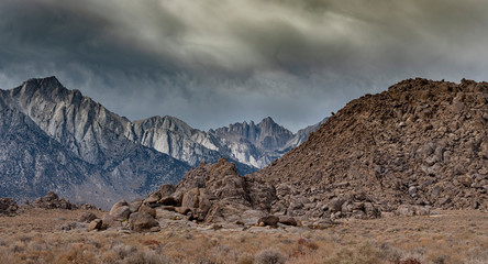 Mt. Whitney and Rocky Foothills