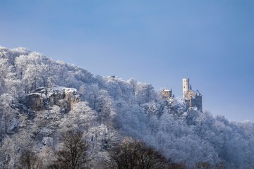 Winter - Schloss Lichtenstein