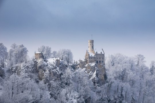 Winter - Schloss Lichtenstein
