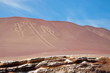 Fototapeta na wymiar Peruvian Desert 11