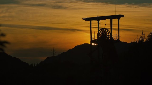 Abandoned mining complex near Petrosani - Romania