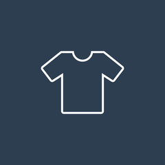 T-Shirt outline icon for web and mobile