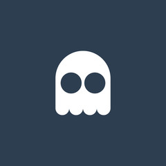 Skull icon vector