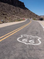 Foto op Canvas Route 66 Road Sign © Betty Sederquist