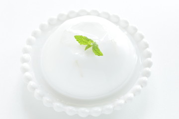 milk agar jelly with mint