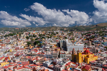 Fototapeta na wymiar Guanajuato Mexico city view